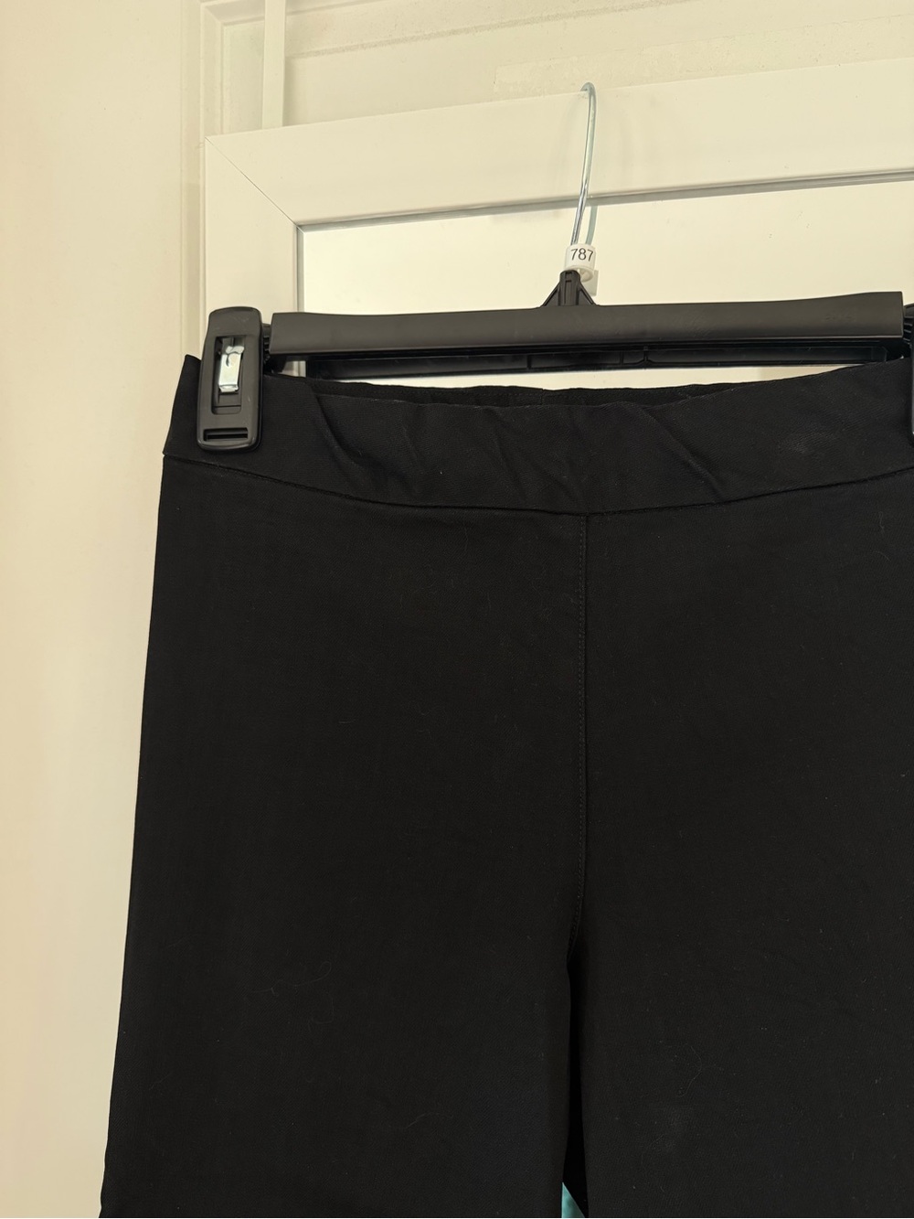 The Row Women’s Black Stretch Cotton Skinny Pants Size XS Made in USA - Picture 2 of 5